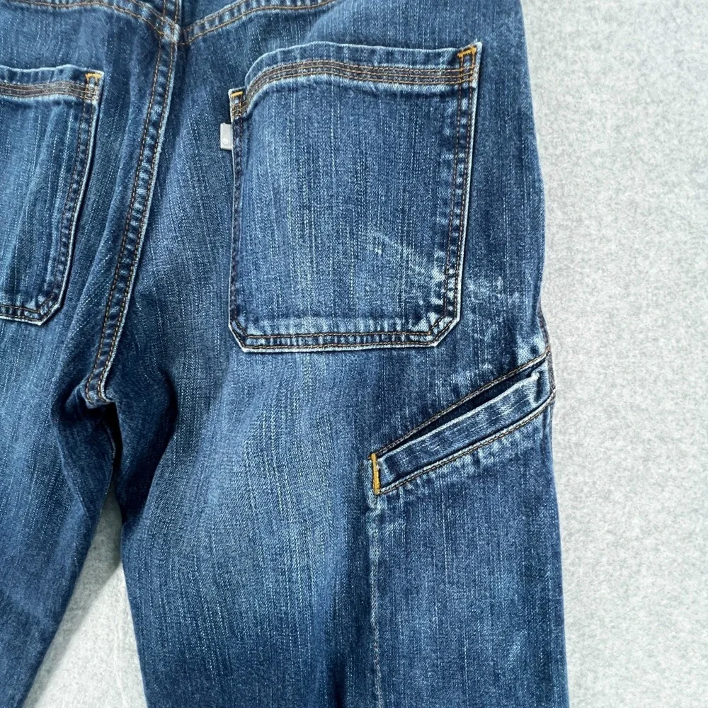 Levi's SilverTab Carpenter Jeans Men 32x22 Blue‎ Denim Workwear Relaxed